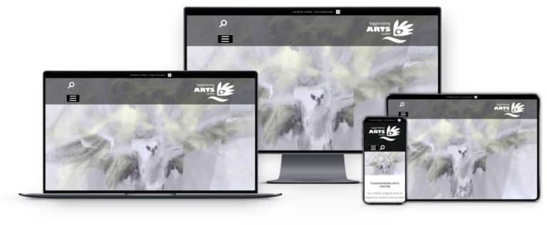 Web Design for Tuggeranong Arts Centre