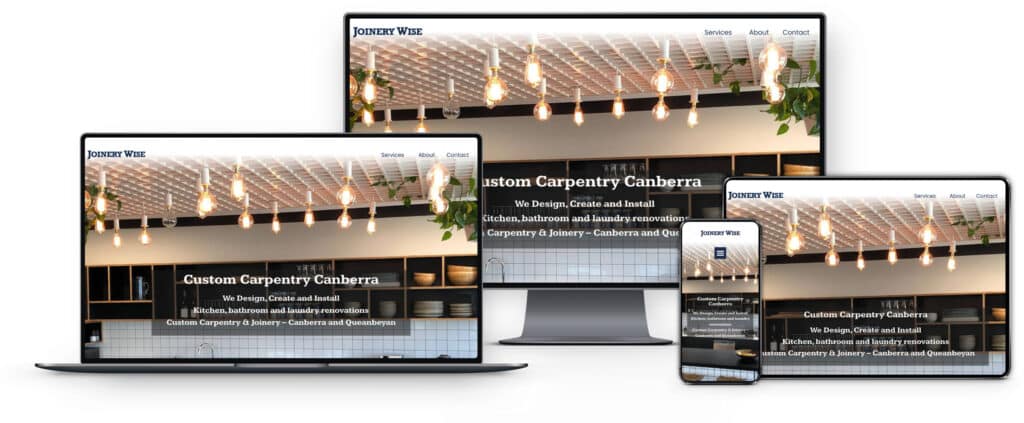 Joinery Wise Web Design